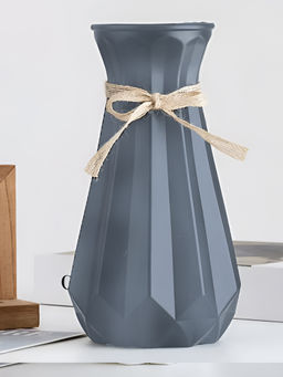 DecorTwist - Plastic Flower Vases for Home Decor