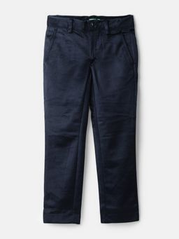 United Colors of Benetton - Boys Textured Regular Fit Trousers