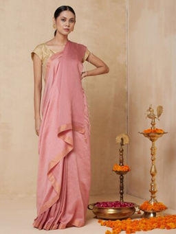 Fabindia - Modal Silk Woven Sari