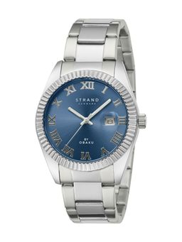 Strand by Obaku - Delmore Denim S721GDCLSC Blue Dial Quartz Watch For Men