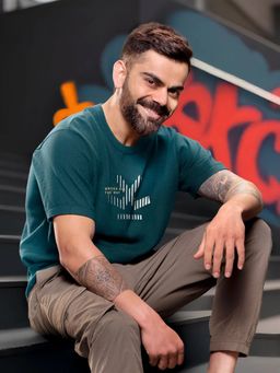 WROGN - Green Printed Slim Fit T-shirt