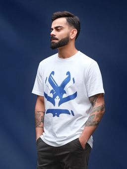 WROGN - Off White Printed Slim Fit T-shirt
