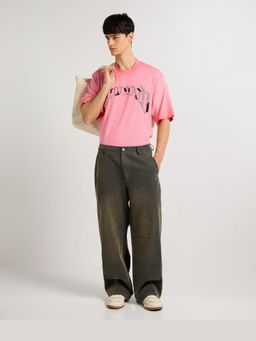 Weezy - Textured Lattice Sage Green Pants