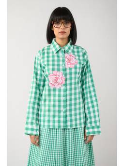 Weaving Cult - Green Fresh Emerald Green Shirt