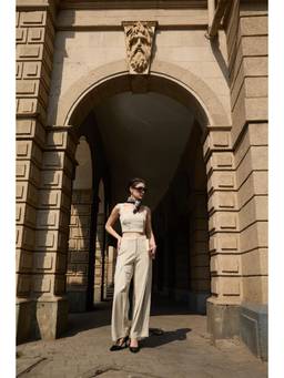 Stylia - Beige Vogueira Co-Ord Set