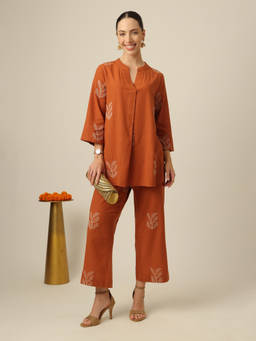 Saltpetre - Sherry Co-Ord Set- Orange