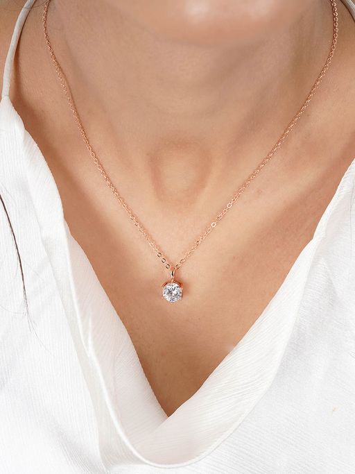 Joker and Witch Joker & Witch Zelda Rosegold Rhinestone Necklace