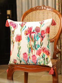 SAY - Multi-Color Floral Cushion Cover