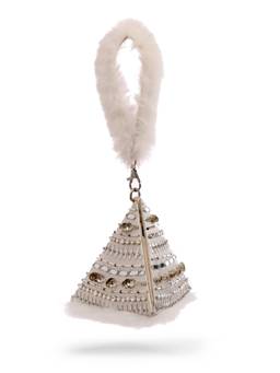 Shilpsutra - Ivory Frost Fur Potli Bag