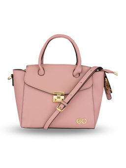 E2O - Pink Solid Satchel