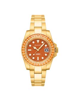 Duxot - Atlantica Limited Edition Automatic 36Pcs Cubic Zircona Round Dial Mens Watch - Dx-2047-Oo