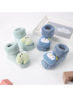 Kicks and Crawl - Cuddle Buddy Socks Pack of 2