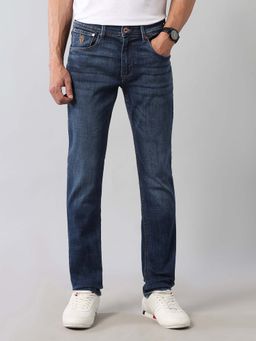 U.S. Polo Assn. Denim Co. - Mens Brandon Slim Fit Blue Ultra Soft Jeans