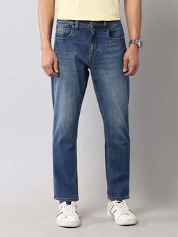 U.S. Polo Assn. Denim Co. - Mens Blue Cole Straight Fit Vintage Jeans