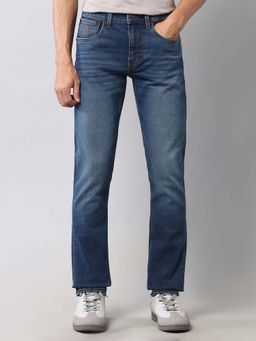 U.S. Polo Assn. Denim Co. - Mens Regallo Straight Fit Blue Vintage Jeans