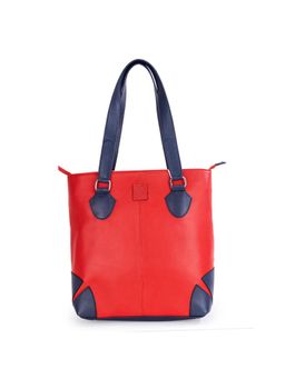 ABELARDO DE MODA - Anchor red Leather Hand Bag (L)