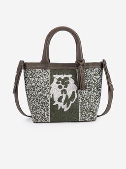 ABELARDO DE MODA - Helen Brown Hand Woven Hand Bag (M)