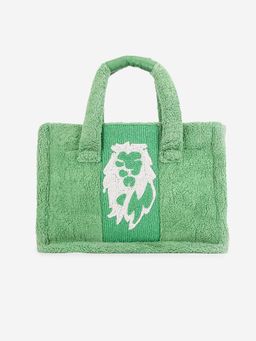 ABELARDO DE MODA - Louisa Green Fur Sling Bag (M)