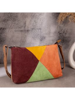 ABELARDO DE MODA - Celine Maroon Leather Sling Bag (M)