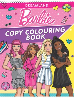 Dreamland Publications Barbie Copy Colouring Book main image 0