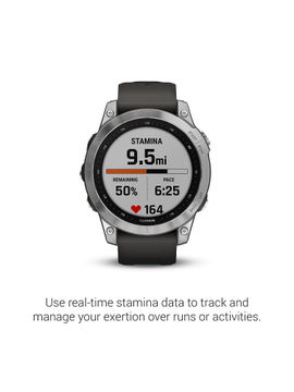 Garmin fenix 7 smart watch silver Clearance