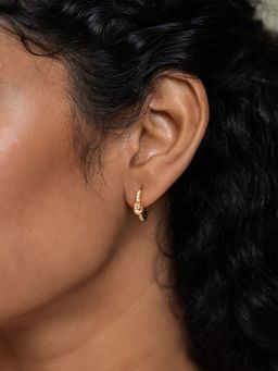 Shaya by CaratLane - Ray of Hope Earrings in Gold Plated 925 Silver