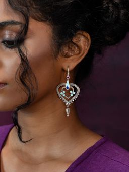 Shaya by CaratLane - 925 Silver Shaya by CaratLane Mezaj Earrings in