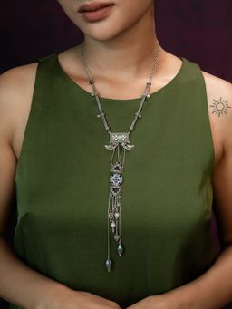 Shaya by CaratLane - 925 Silver Shaya by CaratLane Navras Necklace in