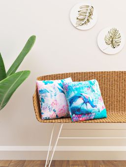 Happy Hues - Peacock Rev Cushion Cover