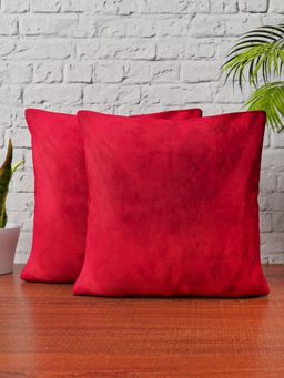 Happy Hues - Plain Red Cushion Cover
