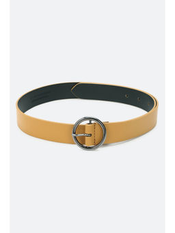 Van Heusen - Women Yellow Solid Casual Belt-VWBLSSSCOR00022