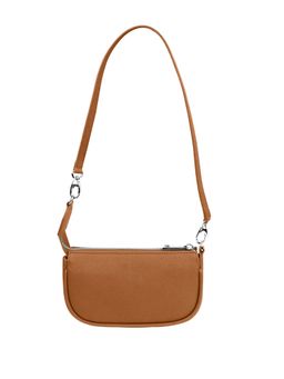 The House Of Ganges - Baby Vegan Leather Handbag - Tan (S)