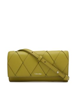 Calvin Klein - Solid Olive Pu Sling Bag
