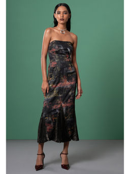 Advait - Kage Tube Black Midi Dress