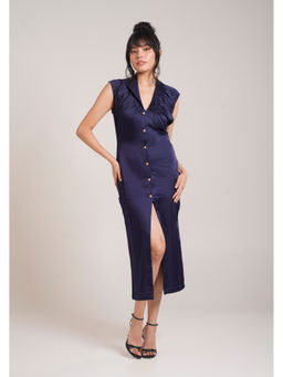 Advait - Ren Formal Blue Midi Dress