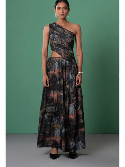 Advait - Kage Black Maxi Dress