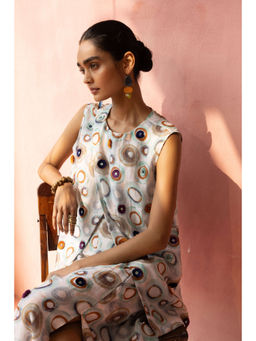 Pallavi Agarwal - Multicolor Orbit Play Co-ord Set