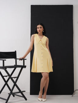 AMOSHI - Eva Mini Yellow Dress