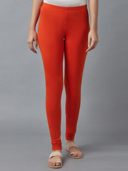 Elleven - Eleven Orange Skin Fit Churidar