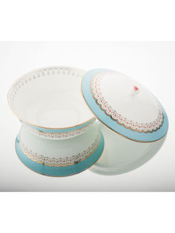 Kaunteya - Dasara - Serving Bowl With Lid 2 Portion