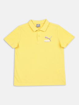 Puma - Archive Graphic Boys Yellow T-shirt