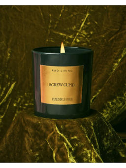 Rad Living - Black Venus In Leather Scented Candle
