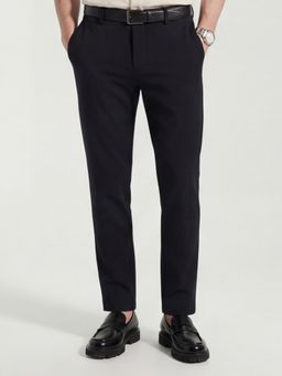 HIGHLANDER - Men Black Slim Fit Solid Trouser