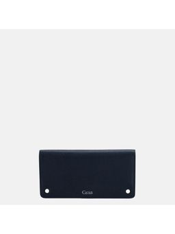 Gioia - Navy Blue Evelina Flap Over Clutch
