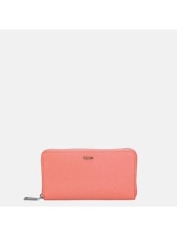Gioia - Coral Evelina Zip Around Clutch