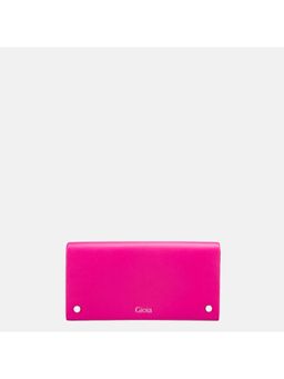 Gioia - Pink Felicita Flapover Clutch