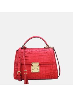 Gioia - Red Maddie Medium Top Handle Bag