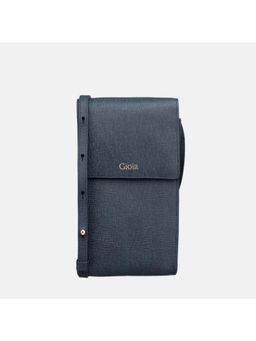 Gioia - Black Rom Phone Crossbody Bag