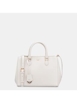 Gioia - Off White Saffiano Medium Multiway Satchel Bag