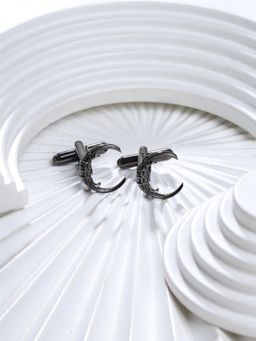 Cosa Nostraa - Solid Charcoal Champion C Cufflinks